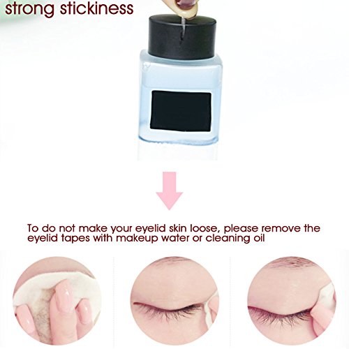 3 Packs Ultra Invisible Double Sided Sticky Double Eyelid Tapes Stickers, Med...