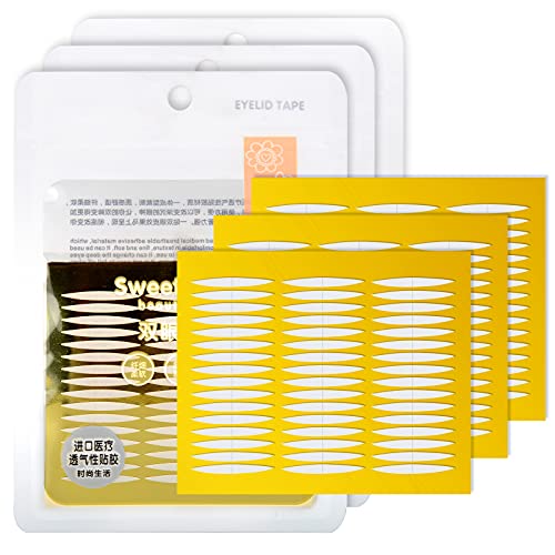 Eyes Instantly Enlarged, 3Packs Ultra Invisible Two Sides Sticky Double Eyeli...