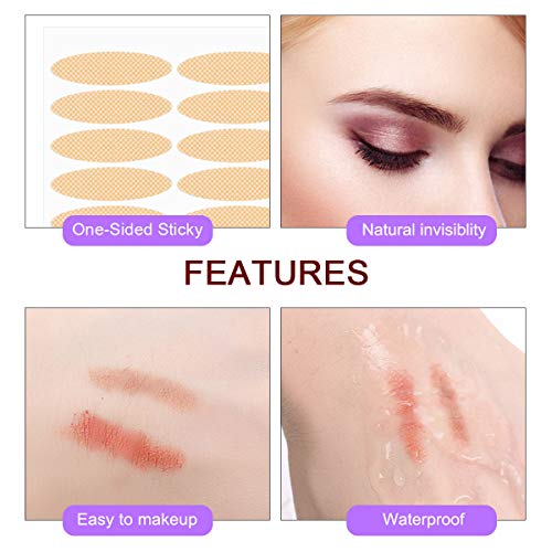 Large Breathable Double Eyelid Tapes Stickers, Instant Eyelid Lift Tapes, Per...