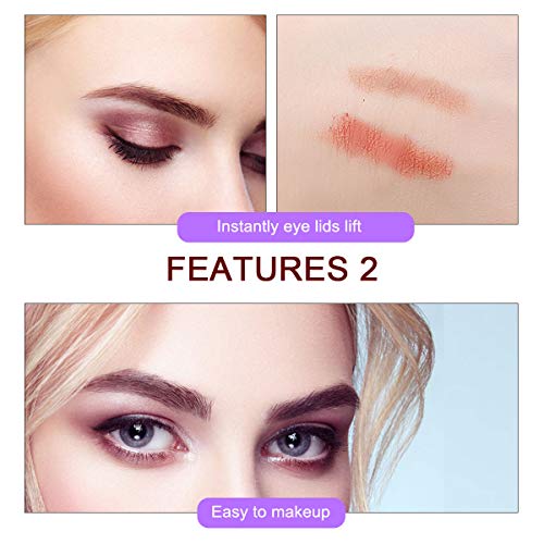 Large Breathable Double Eyelid Tapes Stickers, Instant Eyelid Lift Tapes, Per...