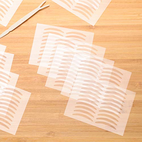 Tik Tok 2Bags/656Pcs Natural Invisible Slim Double Eyelid Tapes Lift Strips S...