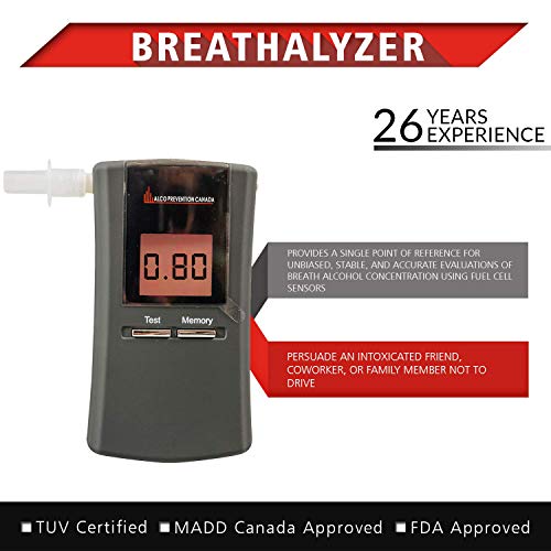 APC-90 Digital Breathalyzer - Best Buy - Professional Breathalyzer with LCD D...