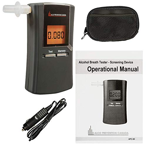 APC-90 Digital Breathalyzer - Best Buy - Professional Breathalyzer with LCD D...
