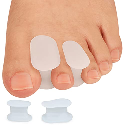 Povihome 16 Pack Toe Spacers Separators(1/2''+3/10''Thick), Bunion Corrector ...