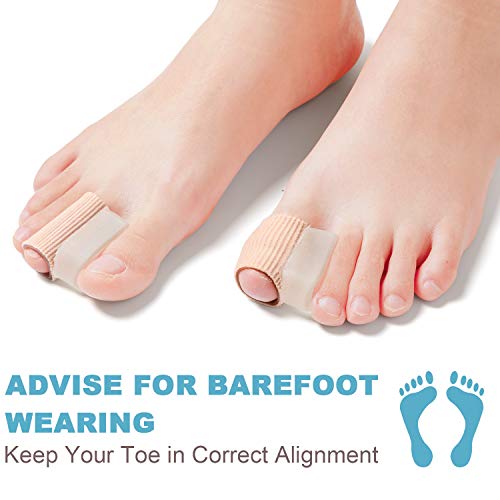 Povihome 6 Pack Gel Toe Spacer Separators(0.6'' Thick), Bunion Corrector for ...