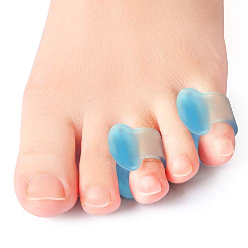 Povihome Gel Toe Separator, Pinky Toe Spacers, Little Toe Spacers for Overlap...