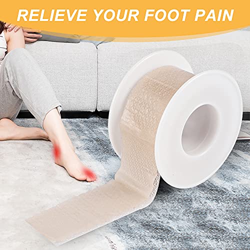 Povihome Heel Sticker Silicone Gel Tape Protector, Blister Prevention Bandaid...