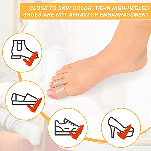 Povihome Heel Sticker Silicone Gel Tape Protector, Blister Prevention Bandaid...