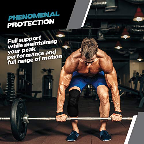 POWERLIX Knee Compression Sleeve - Best Knee Brace for Knee Pain for Men & Wo...