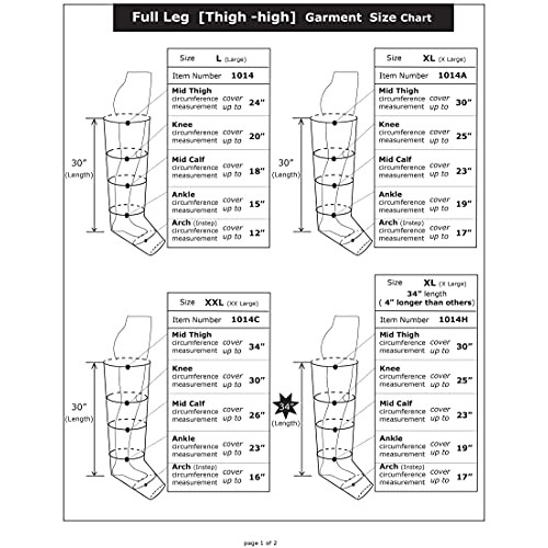 POWERPRESS RECOVERY BOOTS Intermittent Non-Segmental Compression Therapy Leg ...