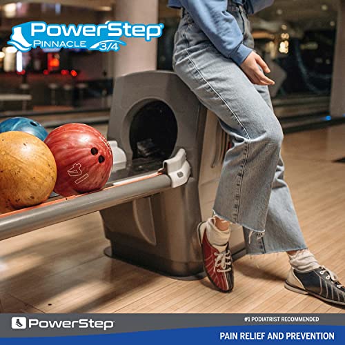 Powerstep SlimTech Pinnacle 3/4 Insole, Blue, Men's 10-10.5 / Women's 12