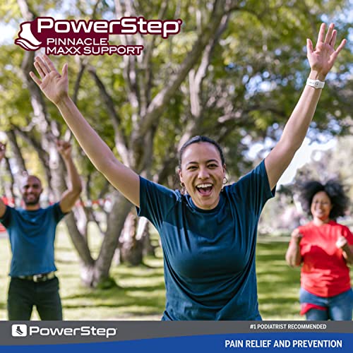 Powerstep Unisex's Pinnacle Maxx Orthotic Insole Shoe Inserts Women, Workout ...