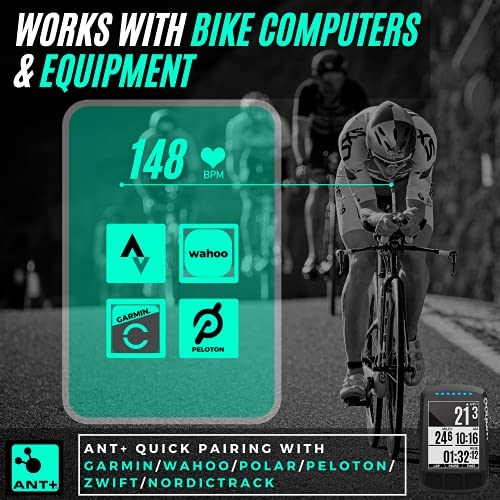 POWR LABS Bluetooth Heart Rate Monitor Chest Strap, Heart Rate Monitor with C...