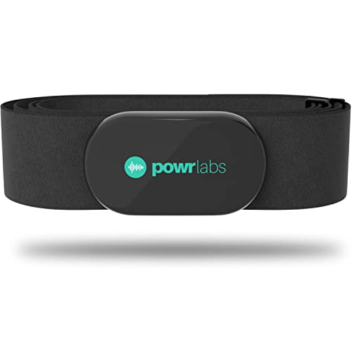 POWR LABS Bluetooth Heart Rate Monitor Chest Strap, Heart Rate Monitor with C...