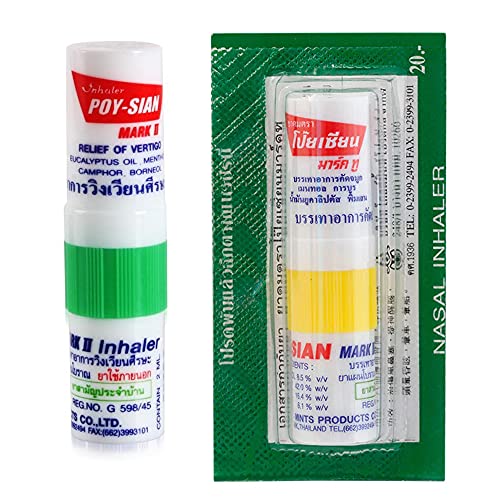 Poysian Menthol Salt Nasal Inhaler (Pack of 6)