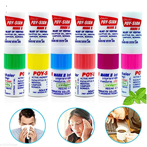 Poysian Menthol Salt Nasal Inhaler (Pack of 6)
