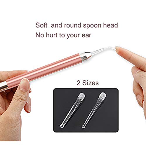 POZILAN 2 Pcs Ear Wax Removal Tool with Light - Ear Pick Cleaner Kit for Kids...
