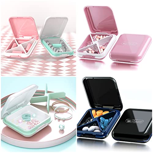 Orthodontic Retainer Case, Dental Mouth Guard Case with Lid Hinge, Denture Br...