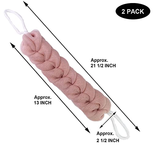 PPHAO - Back Scrubber for Shower - Long Loofah Sponge for Women - Bath Sponge...