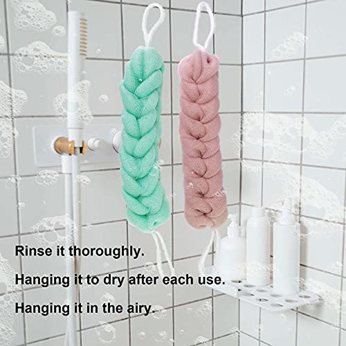 PPHAO - Back Scrubber for Shower - Long Loofah Sponge for Women - Bath Sponge...