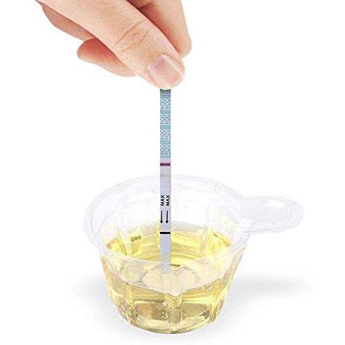 PPX 100 Pack Urine Cups,Plastic Disposable Urine Specimen Cups for Ovulation ...