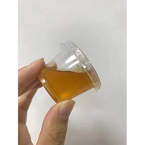 [150 Set - 1 oz] PTG Clear Disposable Plastic Portion Cups, Souffle Cups, Con...