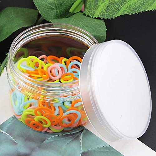 Pralb 18Pack 4oz(120ml) Clear Storage Favor Jars Clear Empty Wide-Mouth Plast...