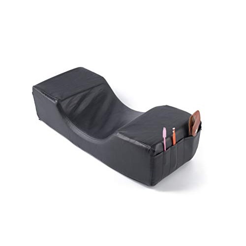 Eyelash Extension Neck Pillow With Acrylic Shelf Organizer Stand, PU Leather ...