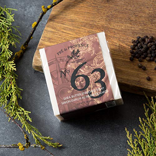 Pre de Provence No.63 Men's Collection, Soap Cube