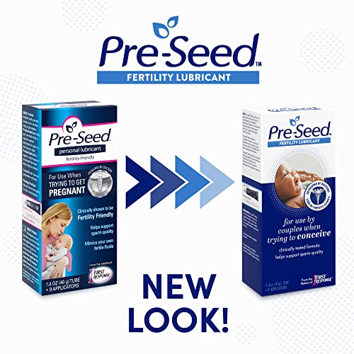 Pre-Seed Fertility Friendly Lubricant, Lube for Women Trying To Conceive