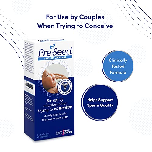 Pre-Seed Fertility Friendly Lubricant, Lube for Women Trying To Conceive