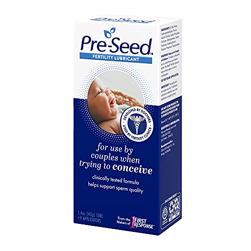 Pre-Seed Fertility Friendly Lubricant, Lube for Women Trying To Conceive