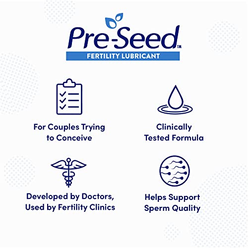 Pre-Seed Fertility Friendly Lubricant, Lube for Women Trying To Conceive