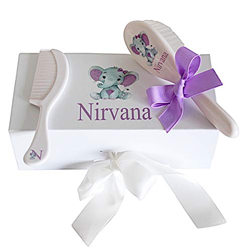 Personalized Baby Gift - Baby Brush and Comb Set, Suitable for Ages 0-3 Years...