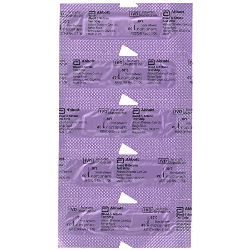 30 Precision Xtra Blood Ketone Test Strips.