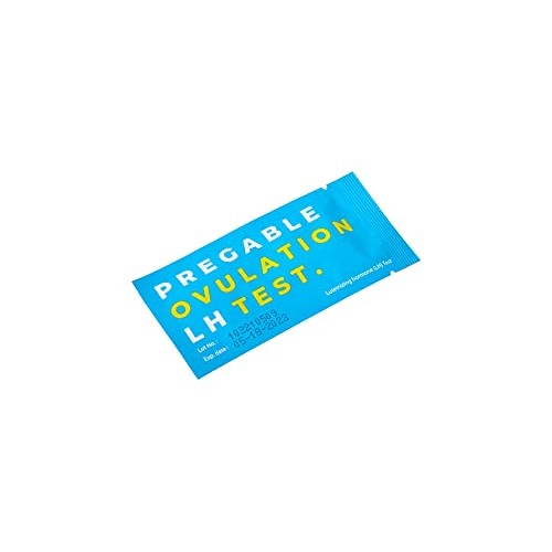 Pregable 25 Ovulation Test Kit, Free Tracker app, OPKs, 25 LH Strips, Ovulati...