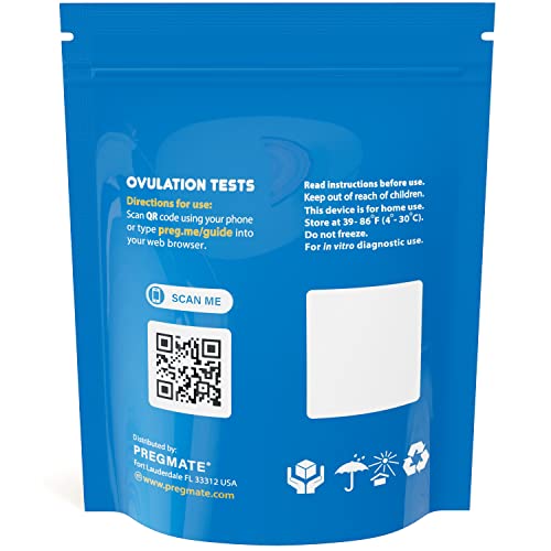 Pregmate 30 Ovulation Test Strips Predictor Kit (30 Count)