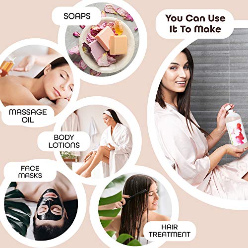 Sweet Almond Oil Carrier Oil - Cold Pressed Pure Natural Body Massage Oils fo...