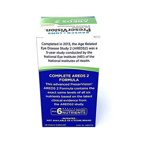 PreserVision AREDS 2 Eye Vitamin & Mineral Supplement (210 ct) with Lutein an...