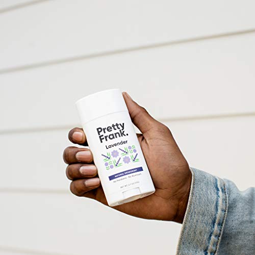 Pretty Frank Natural Deodorant Stick - No Aluminum Deodorant for Women, Men, ...