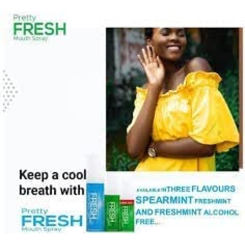 3 x Bottle Fresh Mint Breath for Bad Breath (3X 20ml).