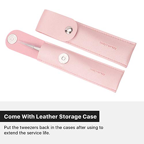 Pretty memory Eyelash Extension Tweezers, VETUS Straight Tip Precision Lash t...