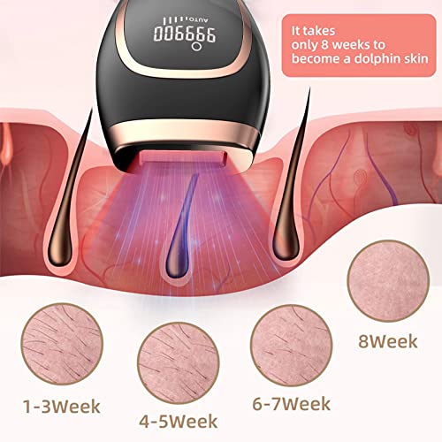 Permanent and Painless ipl laser Hair Removal Device for men, Hair Remover li...