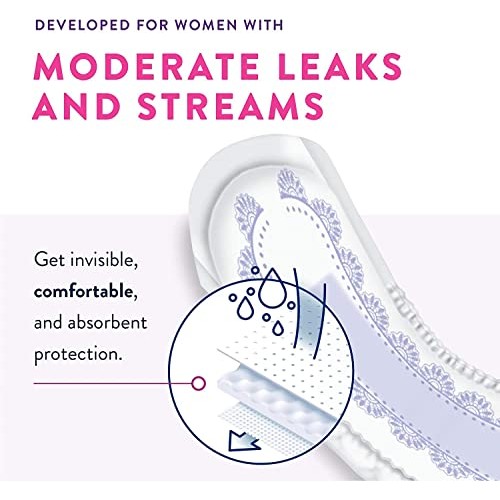 Prevail Maximum Absorbency Incontinence Bladder Control Pads, Long, 39 Count