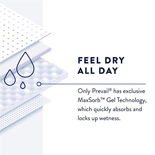 Prevail Proven | Incontinence Belted Shields | Extra Absorbency | 120 Count (...