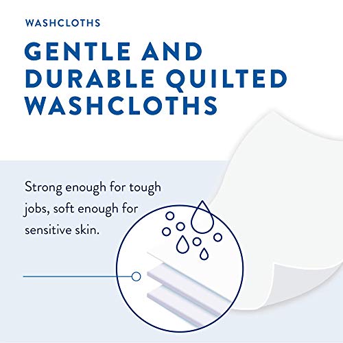 Prevail Proven | Wipes | Soft Pack Adult Washcloths | 12"x 8" | 576 Count