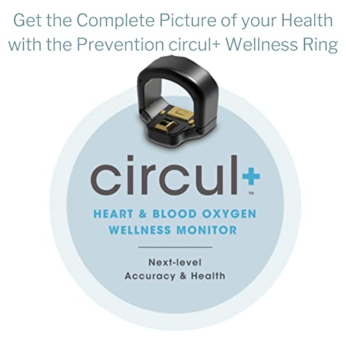 Prevention circul+ Smart Ring - Sleep and Wireless Activity Tracker - Continu...