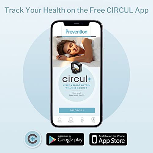 Prevention circul+ Smart Ring - Sleep and Wireless Activity Tracker - Continu...