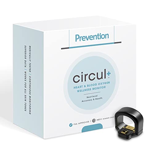 Prevention circul+ Smart Ring - Sleep and Wireless Activity Tracker - Continu...