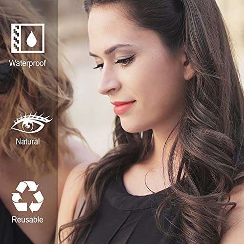 Magnetic Eyelashes Kit - Prgislew Mixed Magnetic Eyelashes and Eyeliner Kit w...